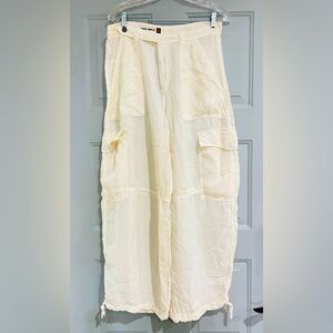 Zara SRPLS cargo wide leg size med gentle used